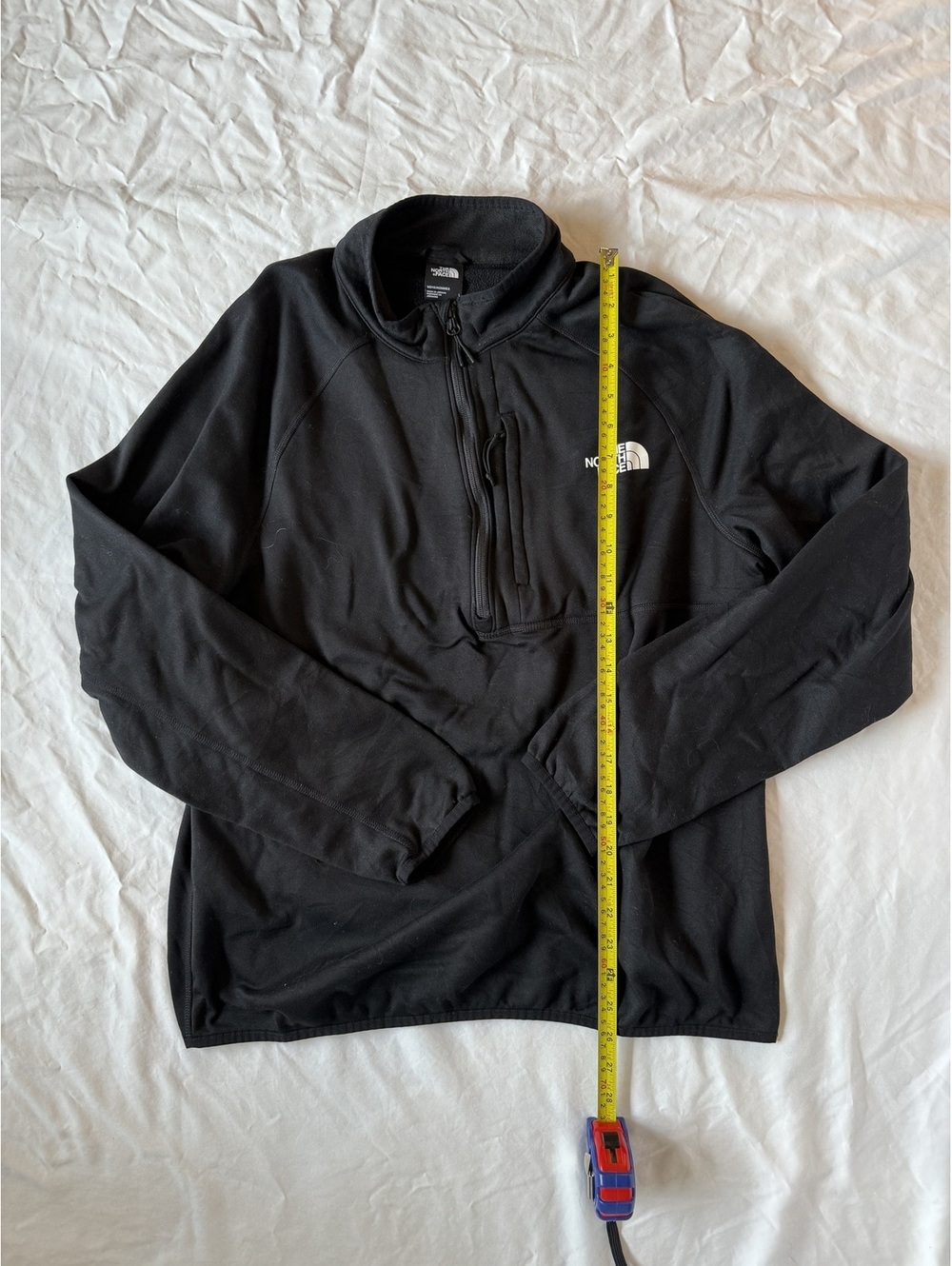 The North Face Men's Black Fleece Pullover Jacket Large